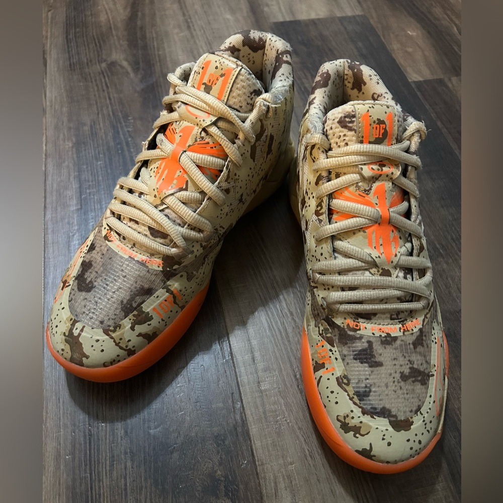 Puma Melo shoes Men 9.5 - 1 Of 1 Golden Child  Rare Melo - orange / Tan